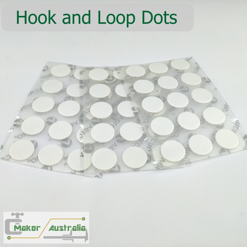Adhesive Hook and Loop Dots pack of 45 Super Fine Dots eBay